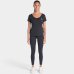 Camiseta Adidas Curve Feminina - Preto