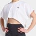 Camiseta Adidas Graphic Primelift Workout Feminina - Branco e Marinho
