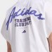 Camiseta Adidas Graphic Primelift Workout Feminina - Branco e Marinho