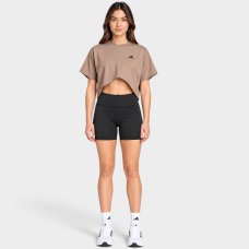 Camiseta Adidas Graphic Primelift Workout Feminina - Marrom