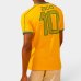 Camiseta Flamengo Básica Zico Destino Masculina - Amarelo e Verde