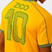 Camiseta Flamengo Básica Zico Destino Masculina - Amarelo e Verde