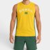Regata Brasil Brisa Masculina - Amarelo e Verde