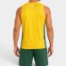 Regata Brasil Brisa Masculina - Amarelo e Verde