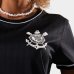 Camiseta Corinthians Arte Feminina - Preto