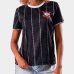 Camiseta Corinthians Corinto Feminina - Preto