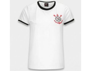Camiseta Corinthians Lumina Feminina - Branco Camiseta Corinthians Lumina Feminina - Branco