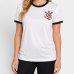 Camiseta Corinthians Lumina Feminina - Branco