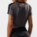Cropped Braziline Corinthians Mito Feminino - Cinza