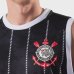 Regata Corinthians Nós Masculina - Preto e Branco