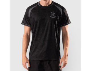 Camiseta Flamengo Scored Raglan Masculina - Preto