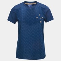 Camisa Cruzeiro Impacto Feminina - Marinho