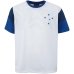 Camiseta Cruzeiro Brilhar Masculina - Branco