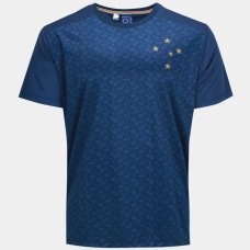 Camiseta Cruzeiro Impacto Masculina - Azul