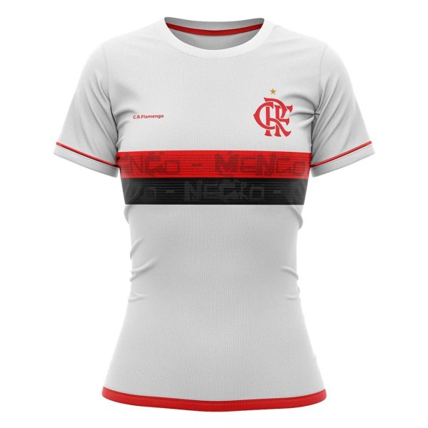 Camiseta Flamengo Approval Feminina - Branco