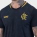 Camiseta Flamengo Brook Masculina - Preto e Dourado