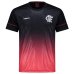 Camiseta Flamengo Canastra Feminina - Preto e Vermelho
