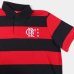 Camisa Polo Braziline Flamengo Control Masculina - Preto e Vermelho