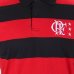 Camisa Polo Braziline Flamengo Control Masculina - Preto e Vermelho