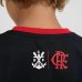 Camisa Infantil Flamengo Emoção Menino - Preto e Vermelho