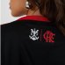 Camiseta Flamengo Emoção Feminina - Preto e Vermelho