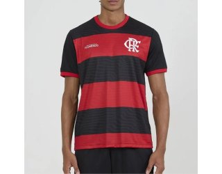 Camiseta Flamengo Emoção Masculina - Preto e Vermelho
