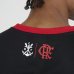 Camiseta Flamengo Emoção Masculina - Preto e Vermelho