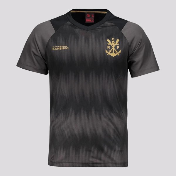 Camisa Flamengo Energia Masculina - Preto