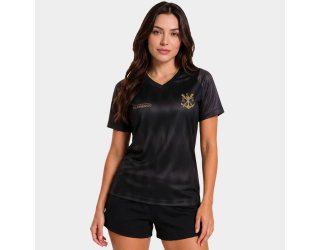 Camiseta Flamengo Energia Feminina - Preto Camiseta Flamengo Energia Feminina - Preto