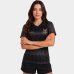 Camiseta Flamengo Energia Feminina - Preto