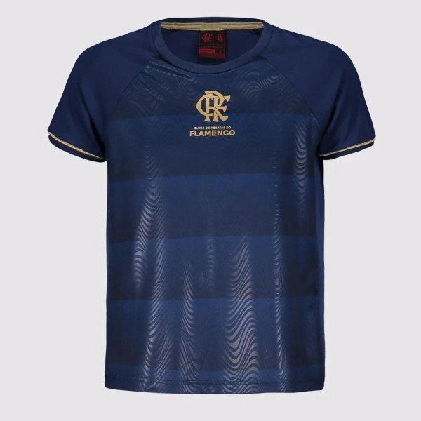 Camisa Infantil Flamengo Frequência Menino - Marinho