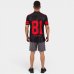 Camiseta Braziline Flamengo Imperadores Kicker Masculina - Preto e Vermelho