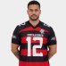 Camiseta Flamengo Imperadores Masculina - Preto e Vermelho