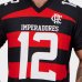 Camiseta Flamengo Imperadores Masculina - Preto e Vermelho