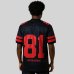 Camiseta Flamengo Kicker Masculina - Preto e Vermelho