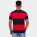 Camiseta Flamengo Braziline Libertadores Masculina - Preto e Vermelho