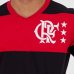 Camiseta Flamengo Braziline Libertadores Masculina - Preto e Vermelho