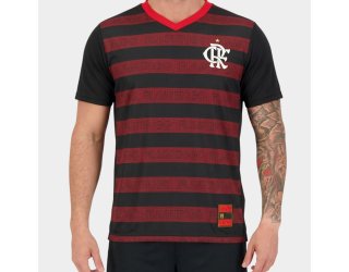 Camiseta Flamengo Nineteen Masculina - Preto e Vermelho Camiseta Flamengo Nineteen Masculina - Preto e Vermelho