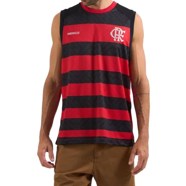 Regata Flamengo Nos Masculina - Preto e Vermelho