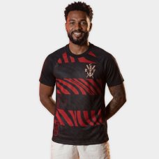 Camiseta Flamengo Pherusa CRF 130 Anos Masculina - Preto e Vermelho Camiseta Flamengo Pherusa CRF 130 Anos Masculina - Preto e Vermelho
