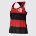 Regata Flamengo Presença Feminina - Preto e Vermelho