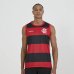Regata Flamengo Presença Masculina - Preto e Vermelho