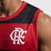 Regata Flamengo Presença Masculina - Preto e Vermelho