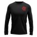 Camisa Flamengo Protection UV Masculina - Preto e Vermelho