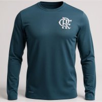 Camisa Flamengo Protection UV Masculina - Azul Celeste