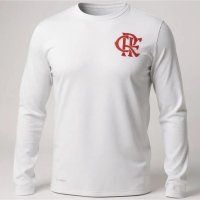 Camisa Flamengo Protection UV Masculina - Branco