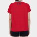 Camiseta Flamengo Manto Raglan Feminina - Preto e Vermelho