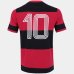 Camisa Flamengo Zico Retrô Libertadores Masculina - Preto e Vermelho