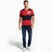 Camisa Flamengo Zico Retrô Libertadores Masculina - Preto e Vermelho