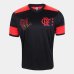 Camiseta Flamengo Retrô Zico Masculina - Preto e Vermelho